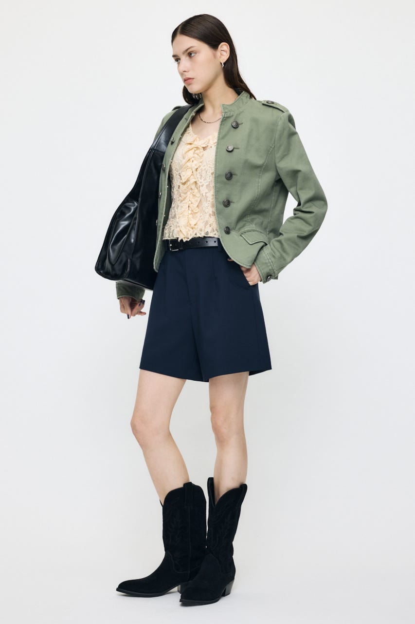 BACKSATIN NAPOLEON ジャケット KHA 1