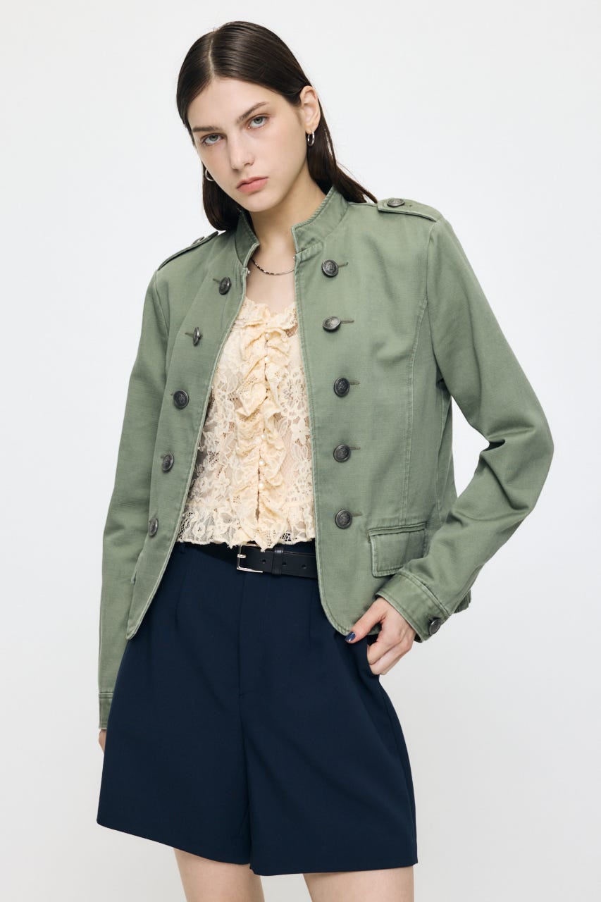 BACKSATIN NAPOLEON ジャケット KHA 1