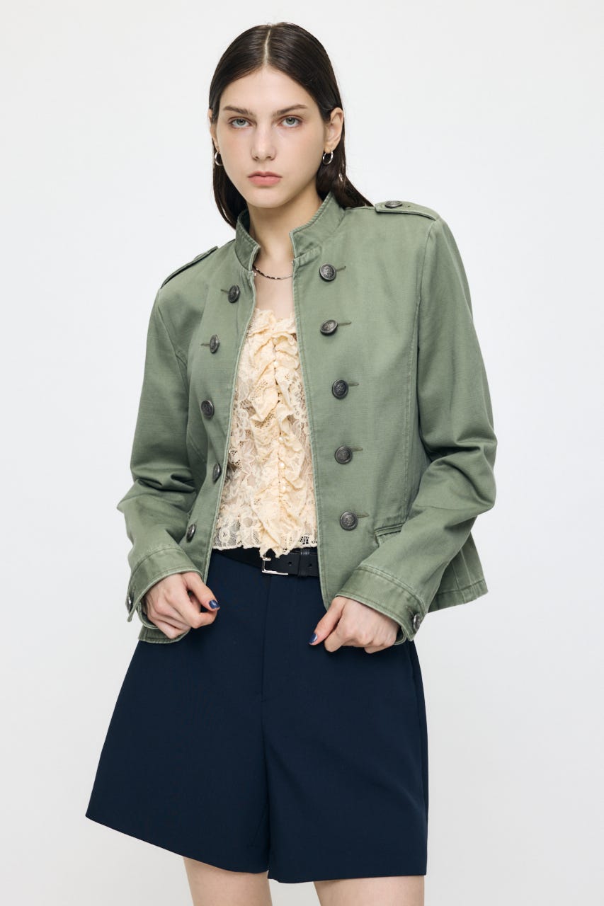 BACKSATIN NAPOLEON ジャケット KHA 1