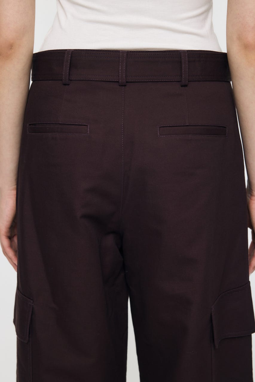 BELTED CARGO パンツ BRN 2