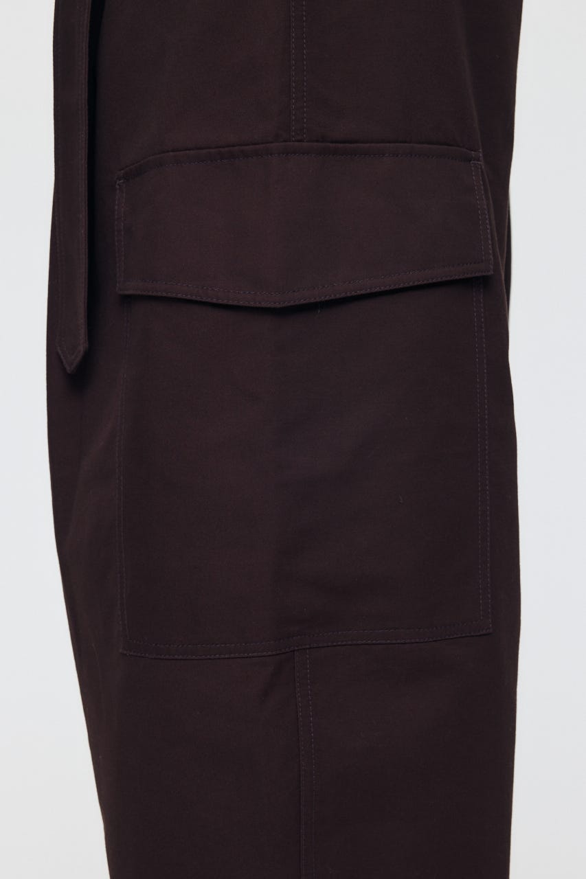 BELTED CARGO パンツ BRN 2