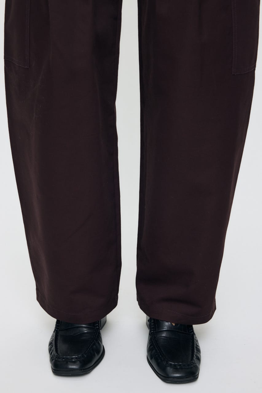 BELTED CARGO パンツ BRN 2