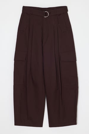 BELTED CARGO パンツ