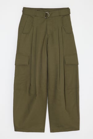 BELTED CARGO パンツ