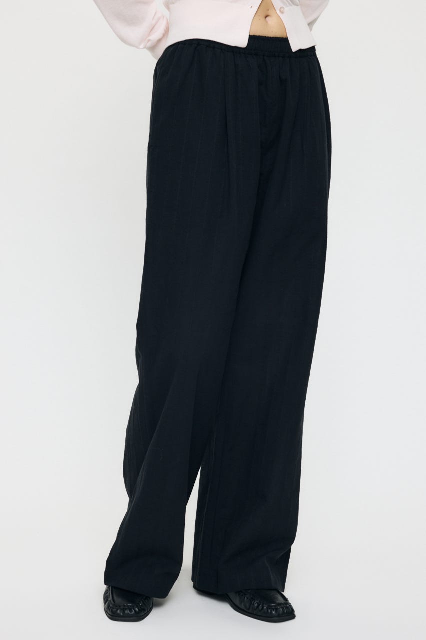 DRAWSTRING EASY パンツ BLK 1