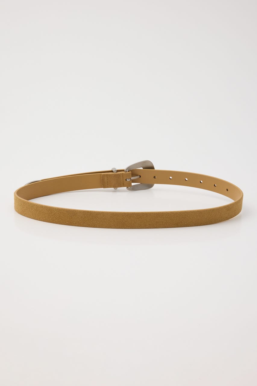 GLOSS BUCKLE LEATHER ベルト BEG FREE