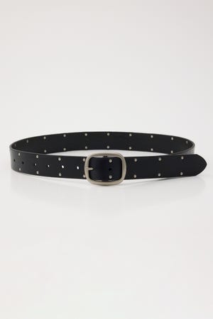 DOUBLE STUDS LEATHER ベルト