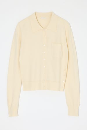 MANY WAY BUTTON KNIT シャツ