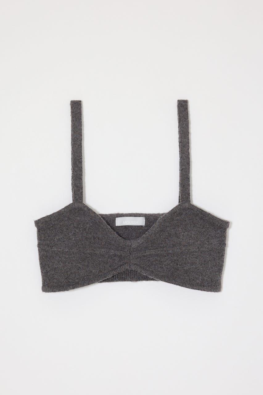 WOOL BLEND KNIT ブラ BRN FREE