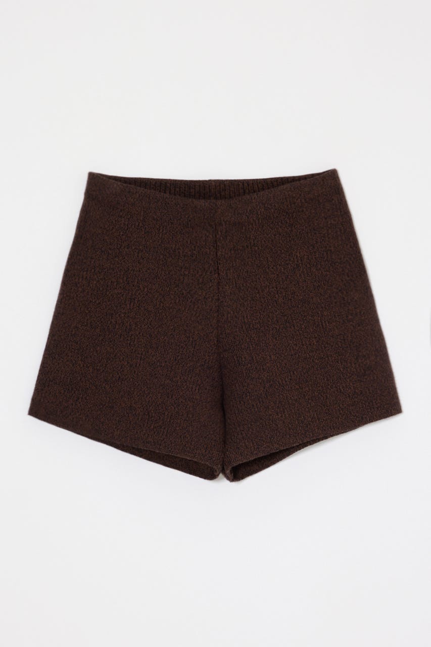 RELAXED KNIT ショーツ BRN FREE