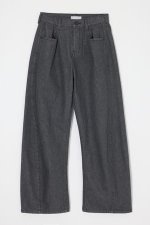 LOOSE WAIST CURVED ストレート