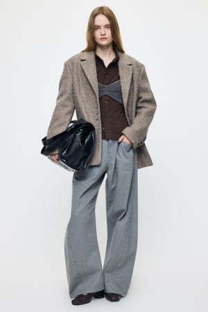 LOOSE WAIST CURVED ストレート