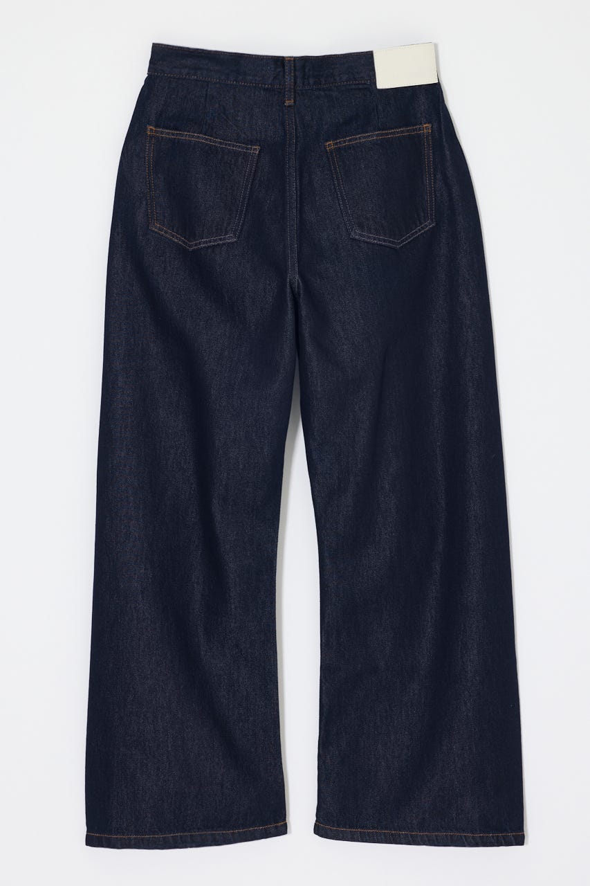LOOSE WAIST DENIM ストレート One Wash 0