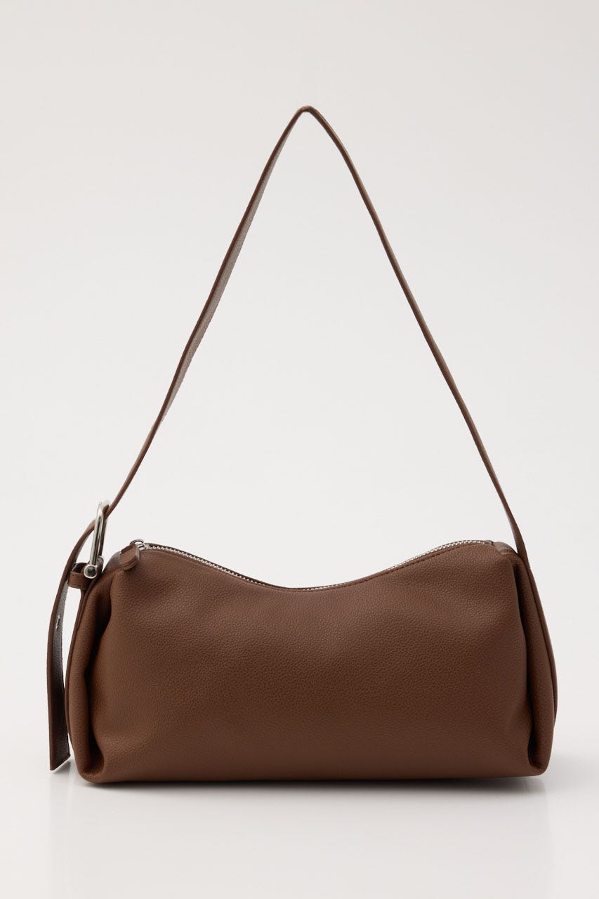 BELTED ONE SHOULDER バッグ BRN FREE