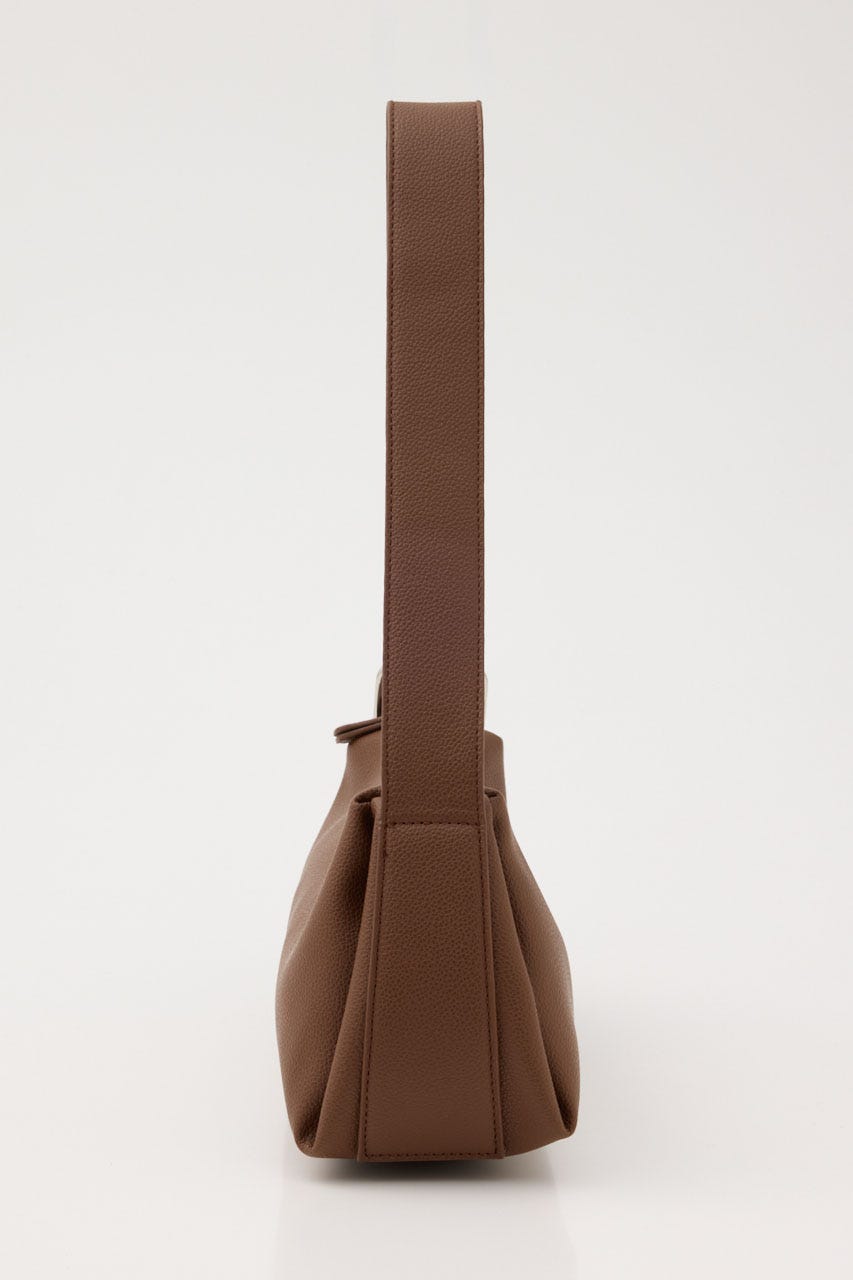 BELTED ONE SHOULDER バッグ BRN FREE