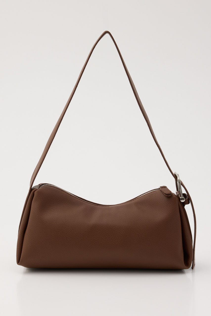 BELTED ONE SHOULDER バッグ BRN FREE