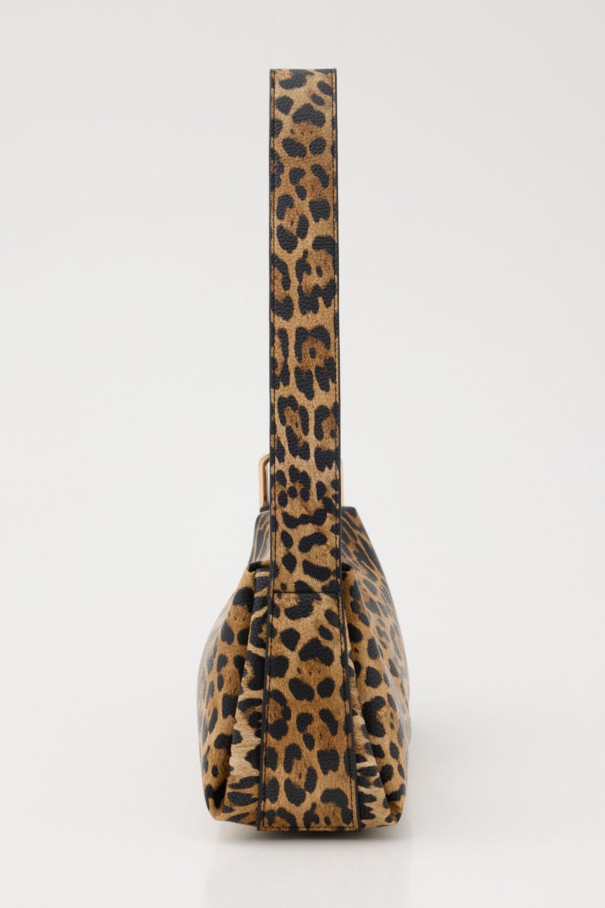 BELTED ONE SHOULDER バッグ 柄BRN FREE