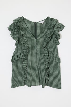 RUFFLE FRILL ブラウス