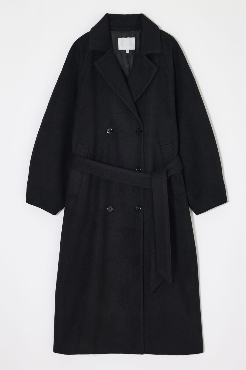 COCOON SLEEVE LONG コート BLK 2