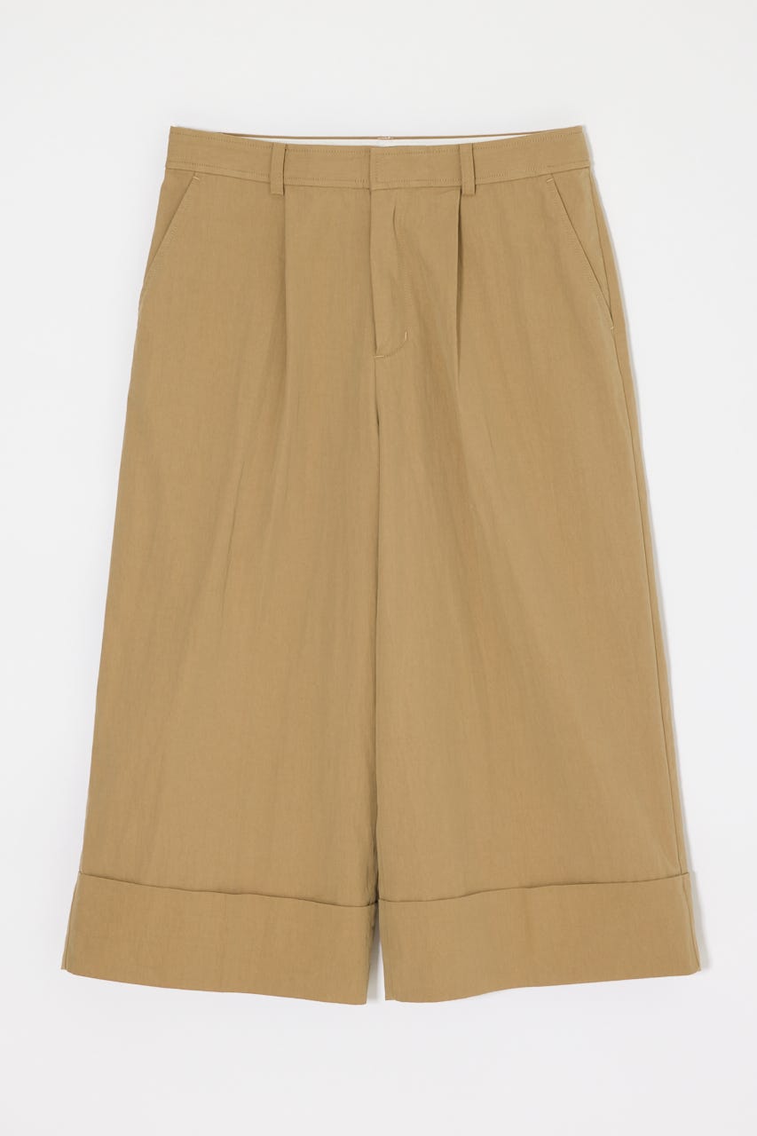 WASHED CHINO CROPPED パンツ BEG 2