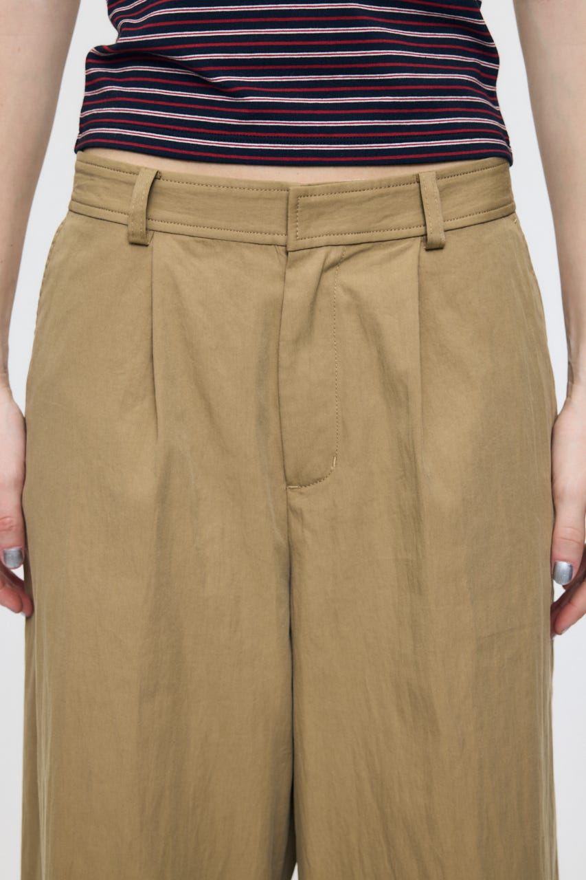 WASHED CHINO CROPPED パンツ BEG 2