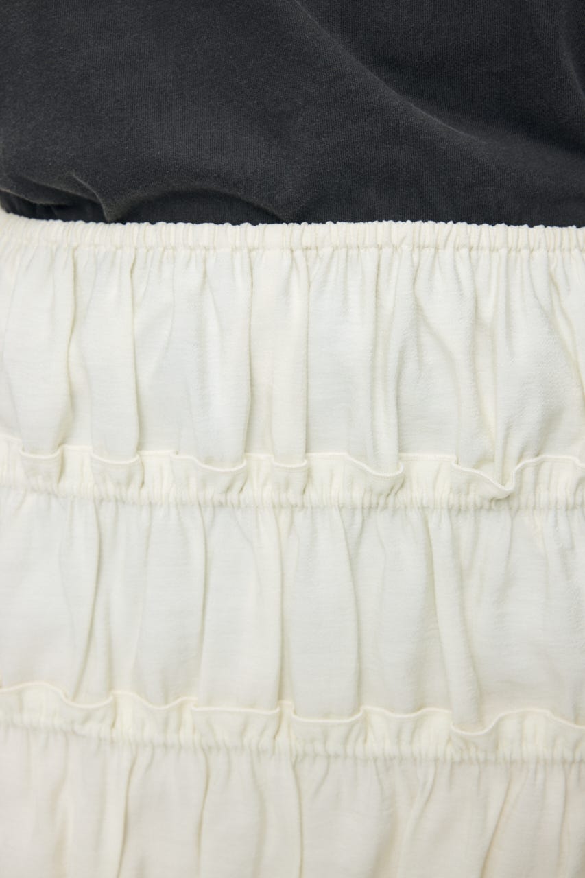 SHIRRING MINI スカート IVOY FREE