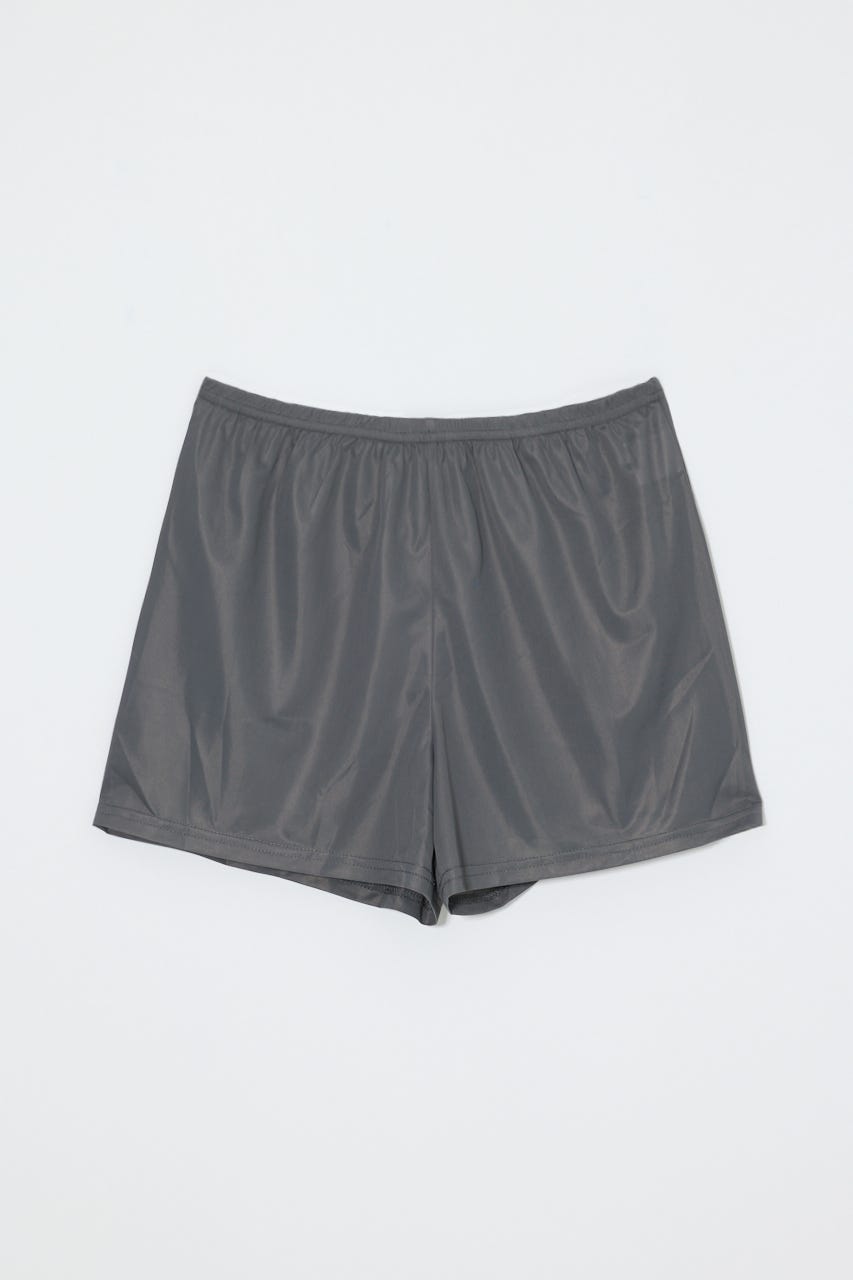 FLARE TUCKED MINI スカート C.GRY 1