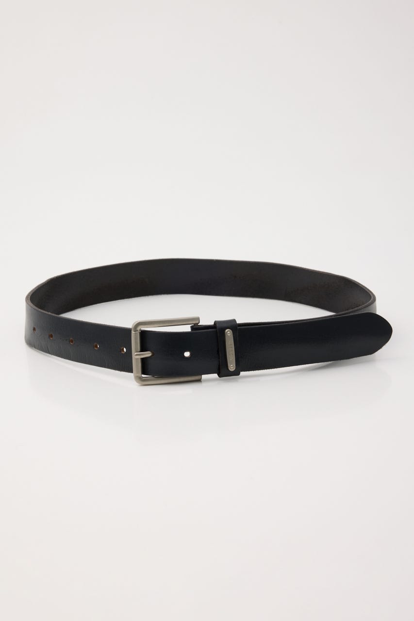 BASIC RING BUCKLE ベルト BLK FREE