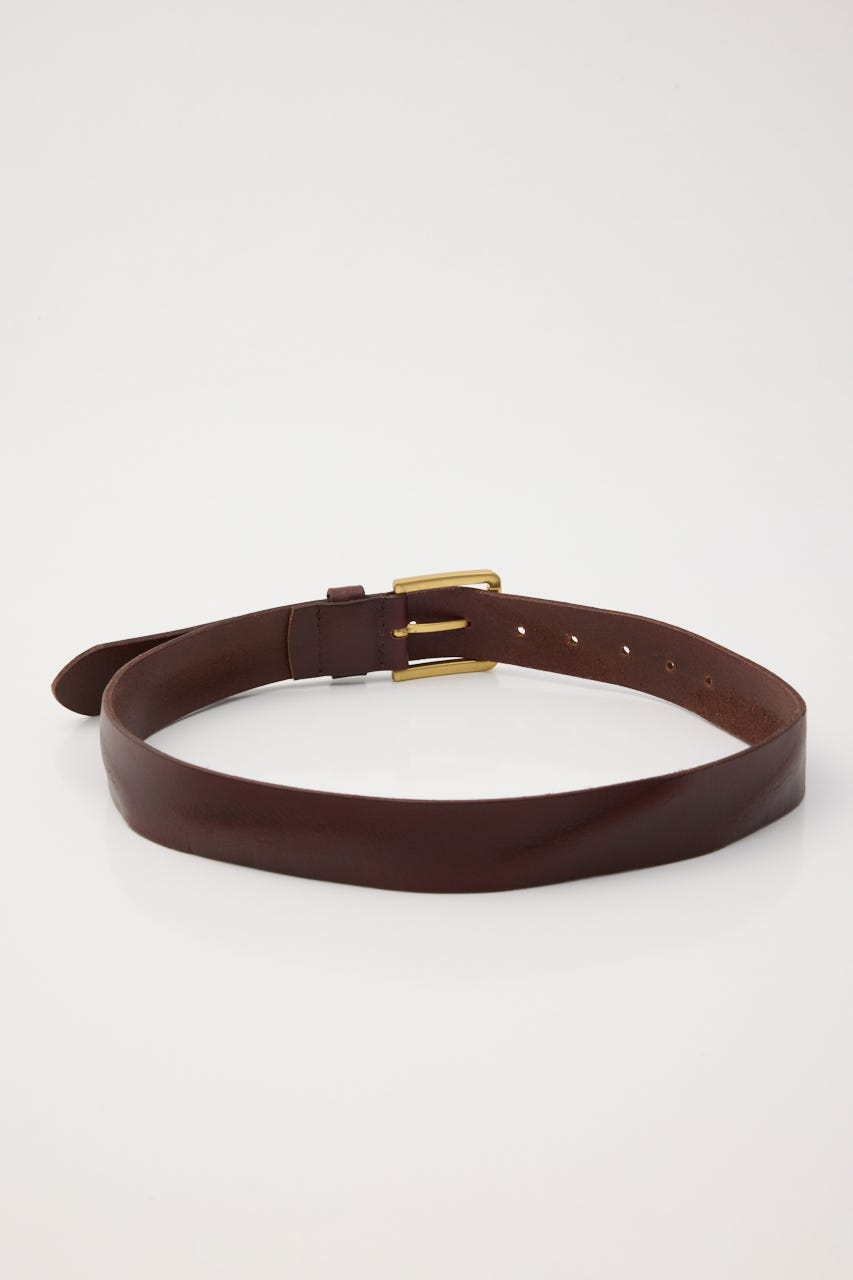 BASIC RING BUCKLE ベルト BRN FREE