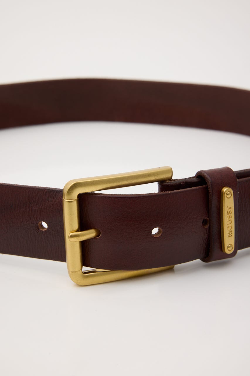 BASIC RING BUCKLE ベルト BRN FREE