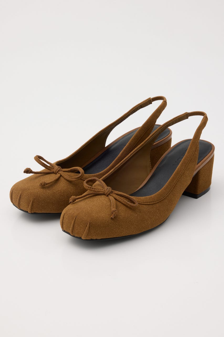 SLING BACK BALLET HEEL シューズ CAM S