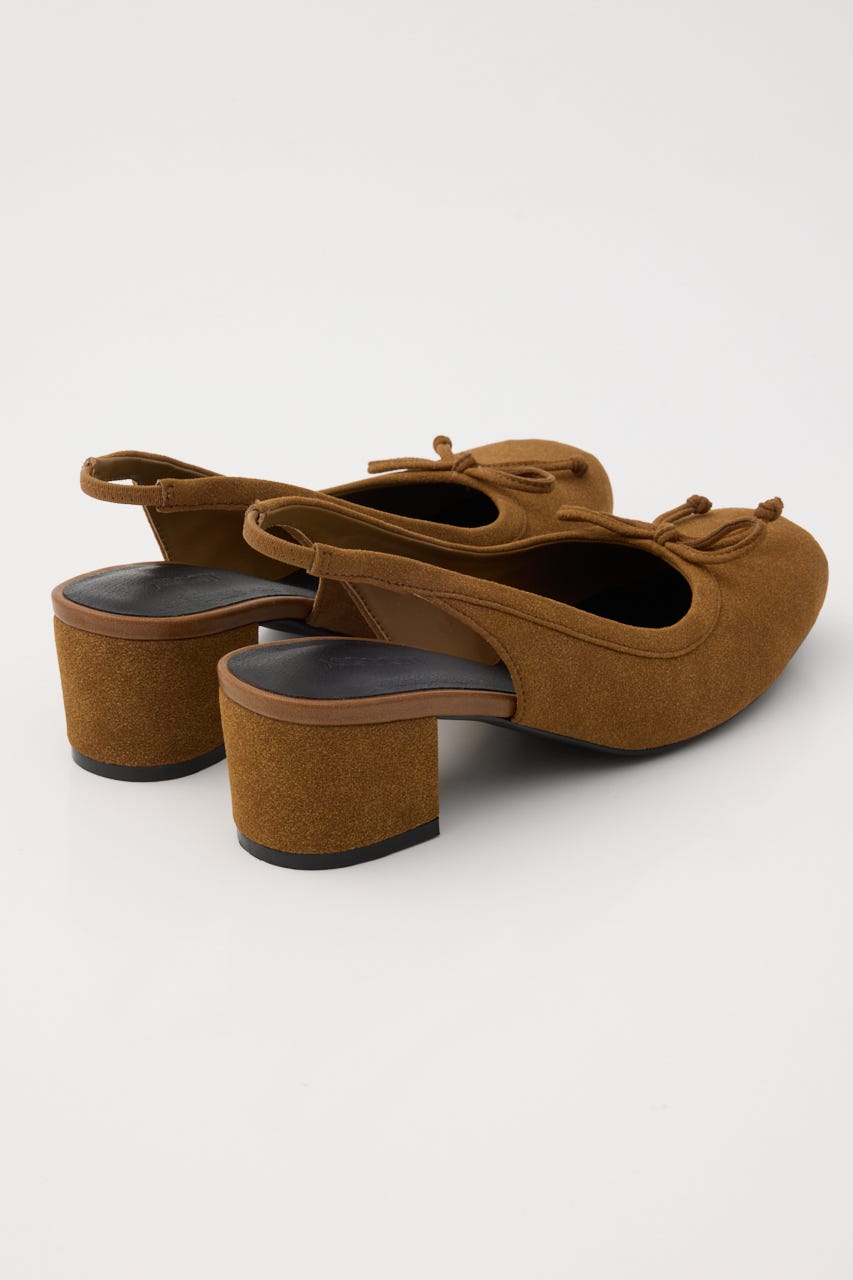 SLING BACK BALLET HEEL シューズ CAM S