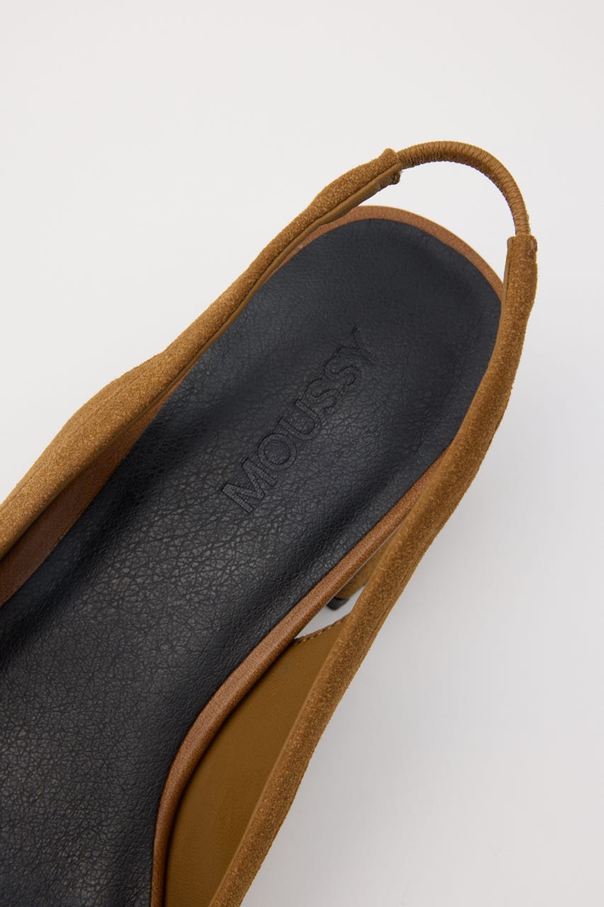 SLING BACK BALLET HEEL シューズ CAM S