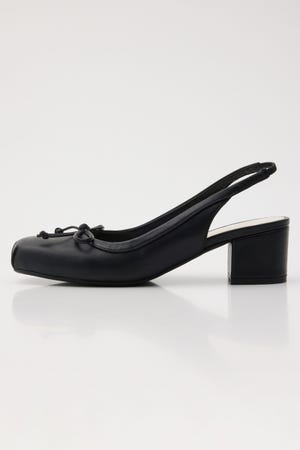 SLING BACK BALLET HEEL シューズ