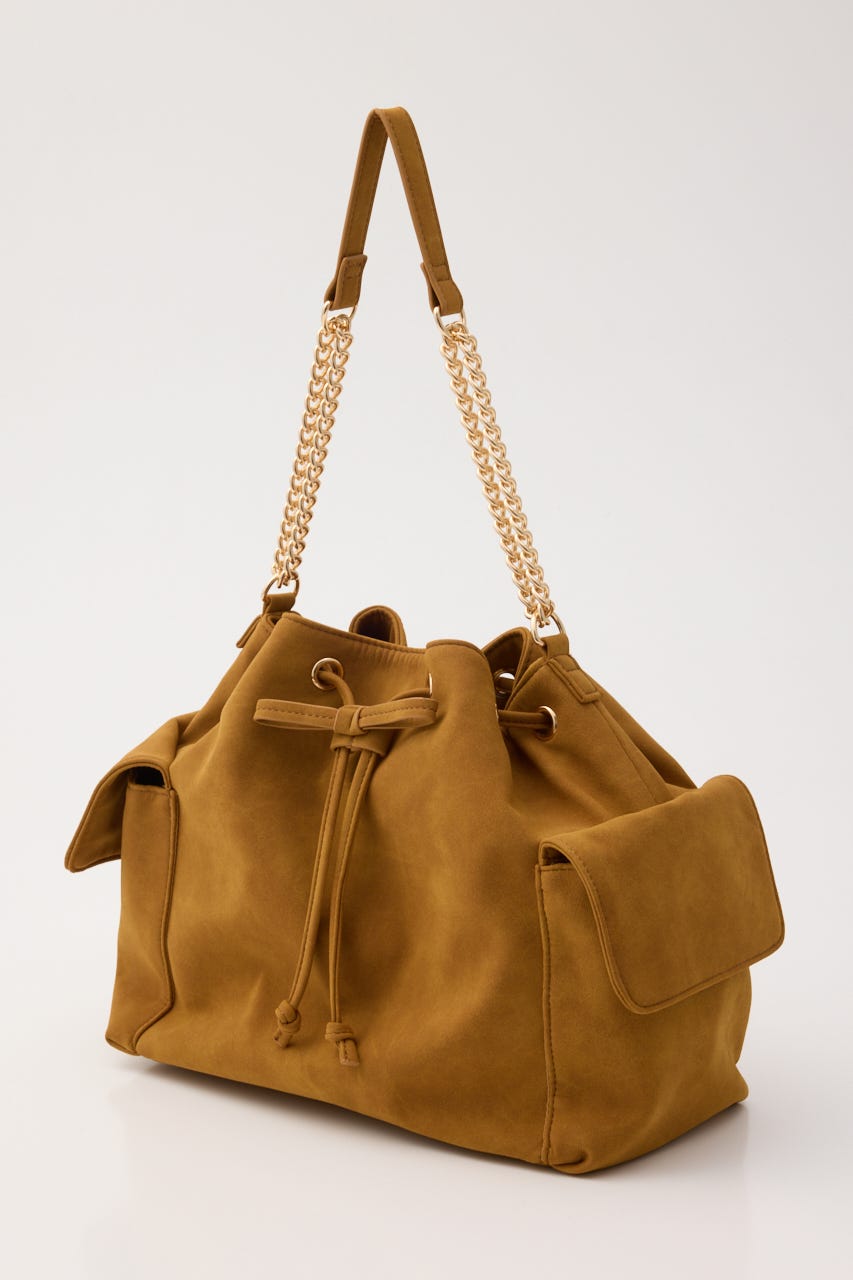 CHAIN SHOULDER BUCKET バッグ CAM FREE