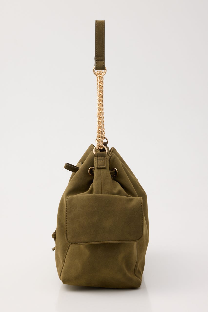 CHAIN SHOULDER BUCKET バッグ KHA FREE