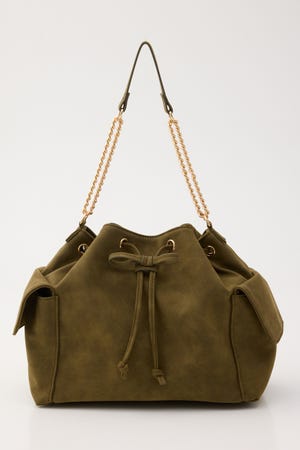 CHAIN SHOULDER BUCKET バッグ