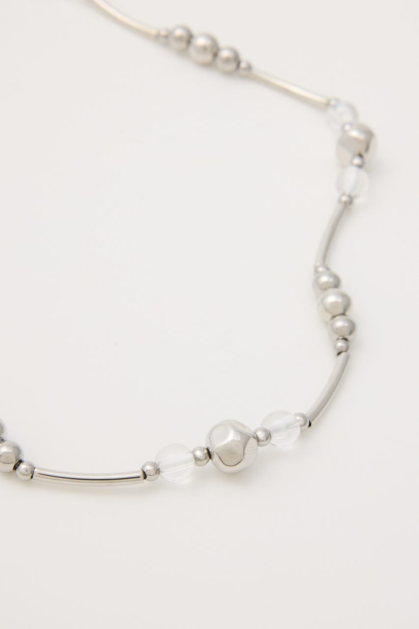 BALL BEADED チョーカー SLV FREE