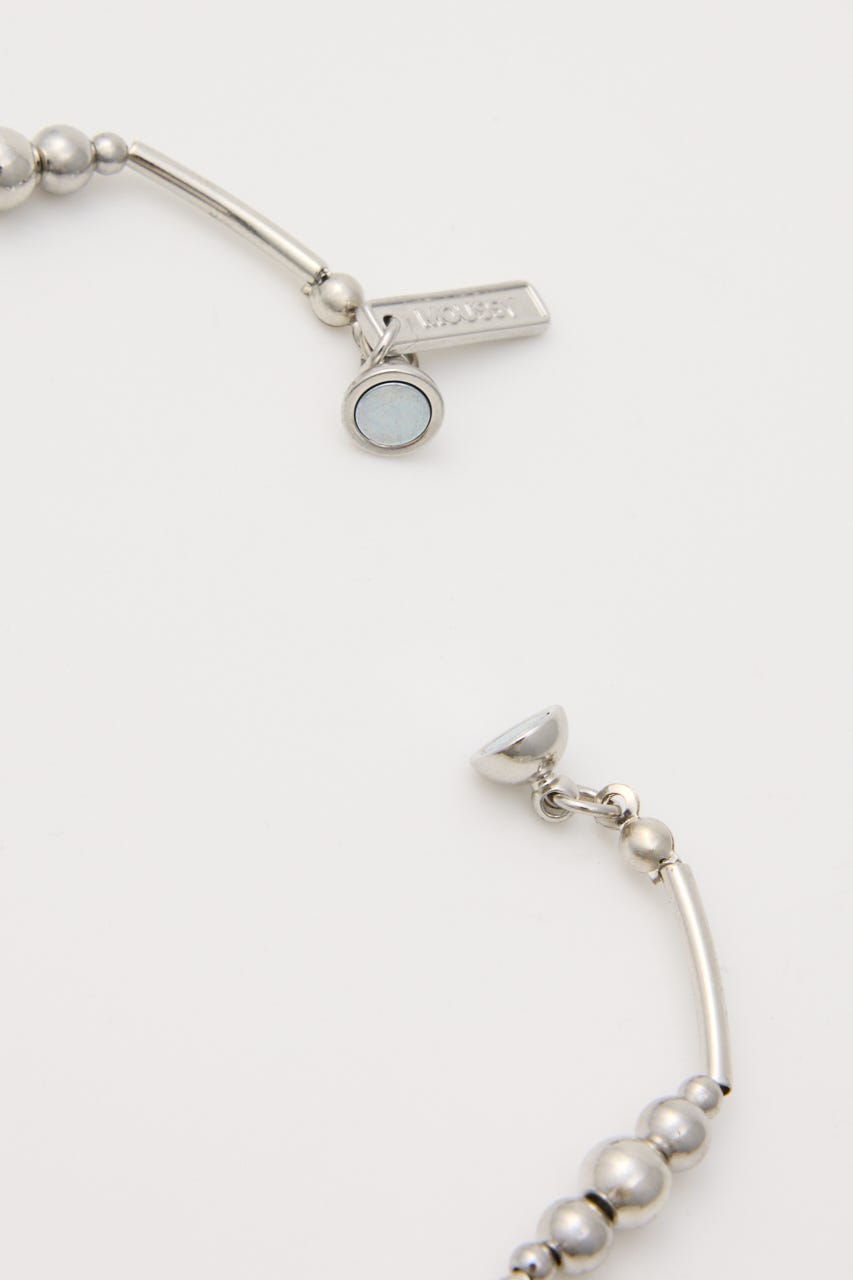 BALL BEADED チョーカー SLV FREE