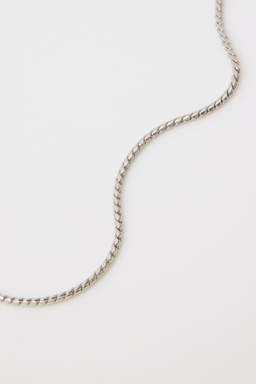 PENDANT CHAIN ネックレス SLV FREE