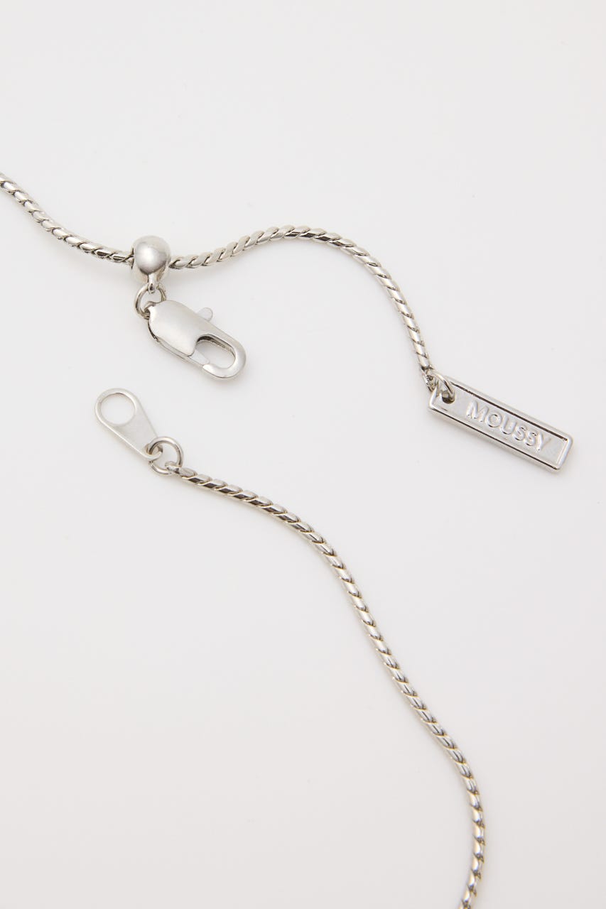 PENDANT CHAIN ネックレス SLV FREE
