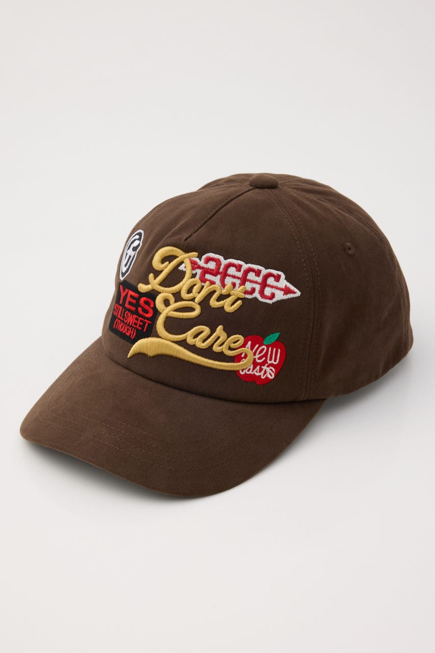 PATCHED BASEBALL キャップ BRN FREE