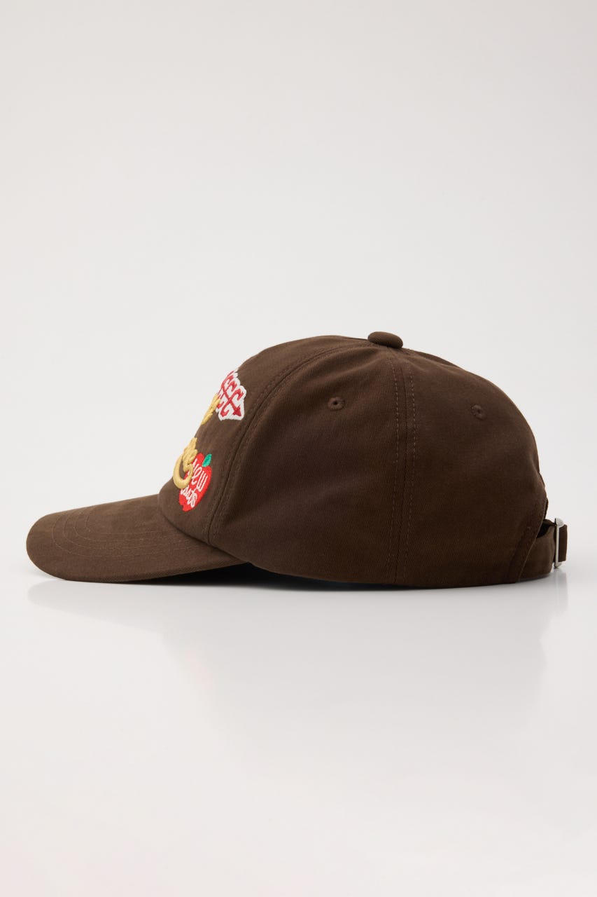 PATCHED BASEBALL キャップ BRN FREE