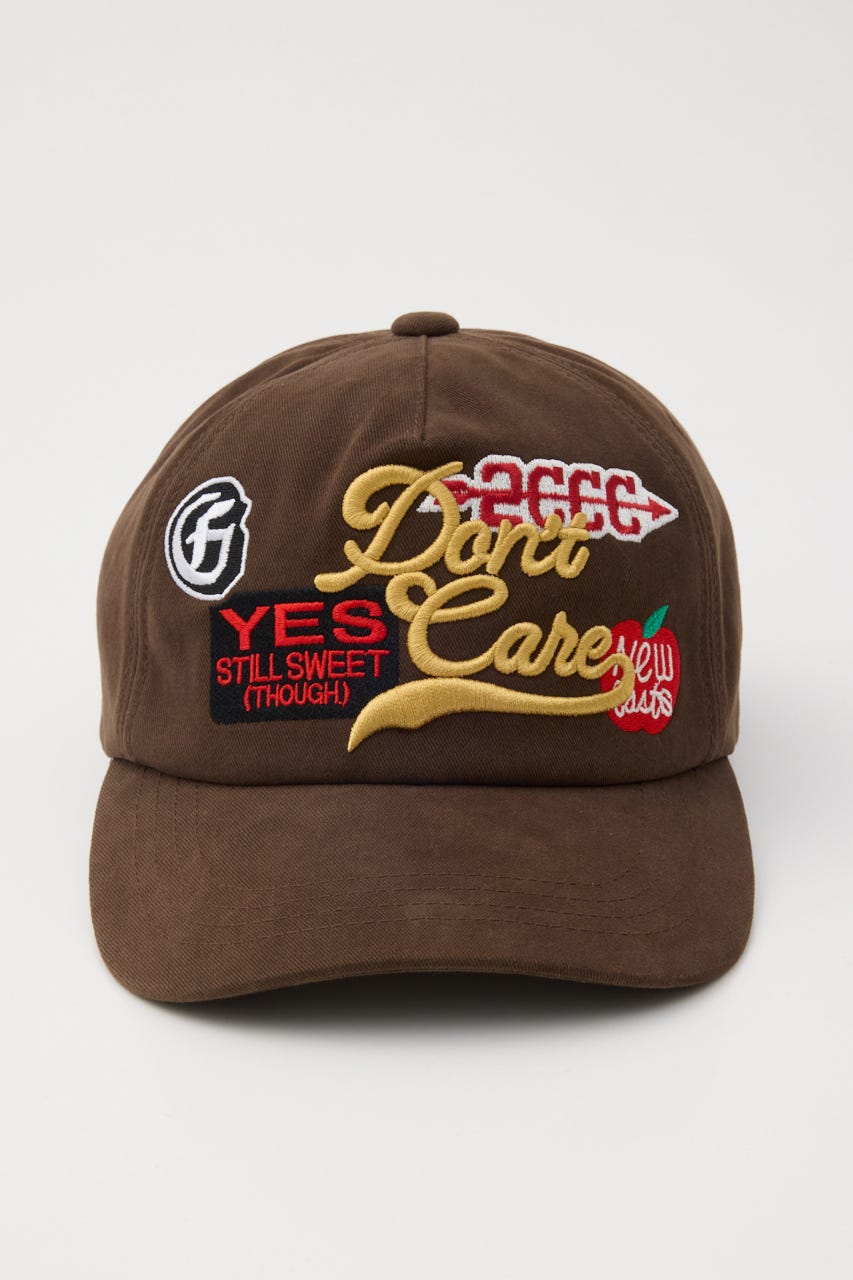 PATCHED BASEBALL キャップ BRN FREE