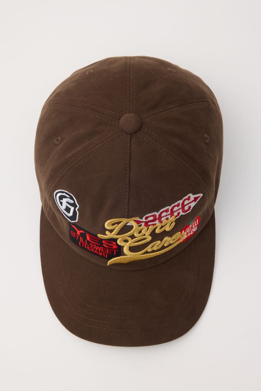 PATCHED BASEBALL キャップ BRN FREE