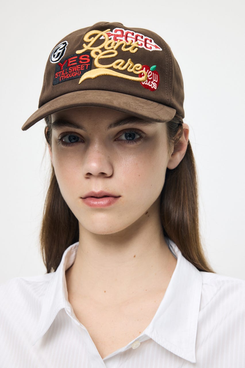 PATCHED BASEBALL キャップ BRN FREE