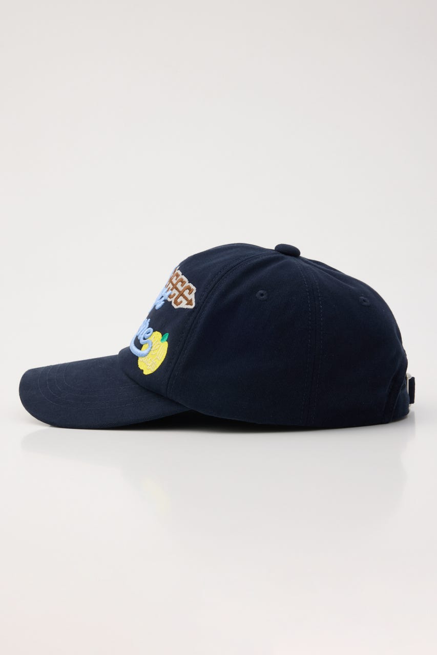 PATCHED BASEBALL キャップ NVY FREE
