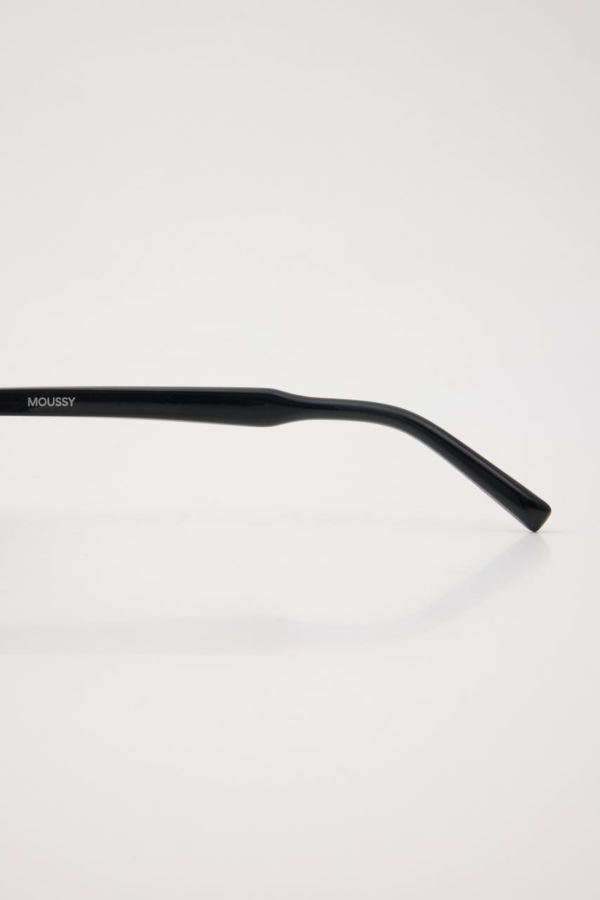 SHARP OVAL アイウェアー BLK FREE