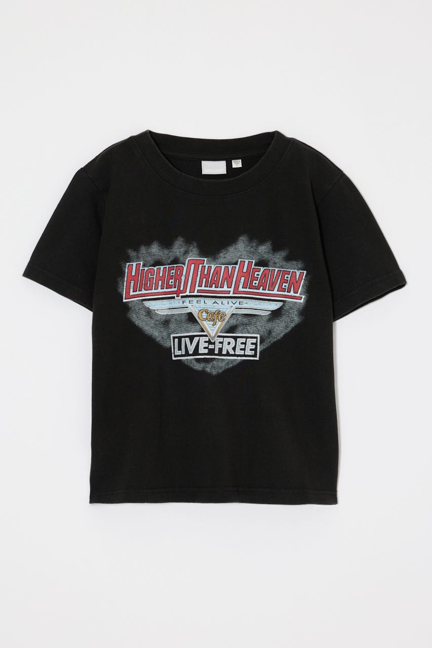 COMPACT ROCK Tシャツ L/BLK FREE
