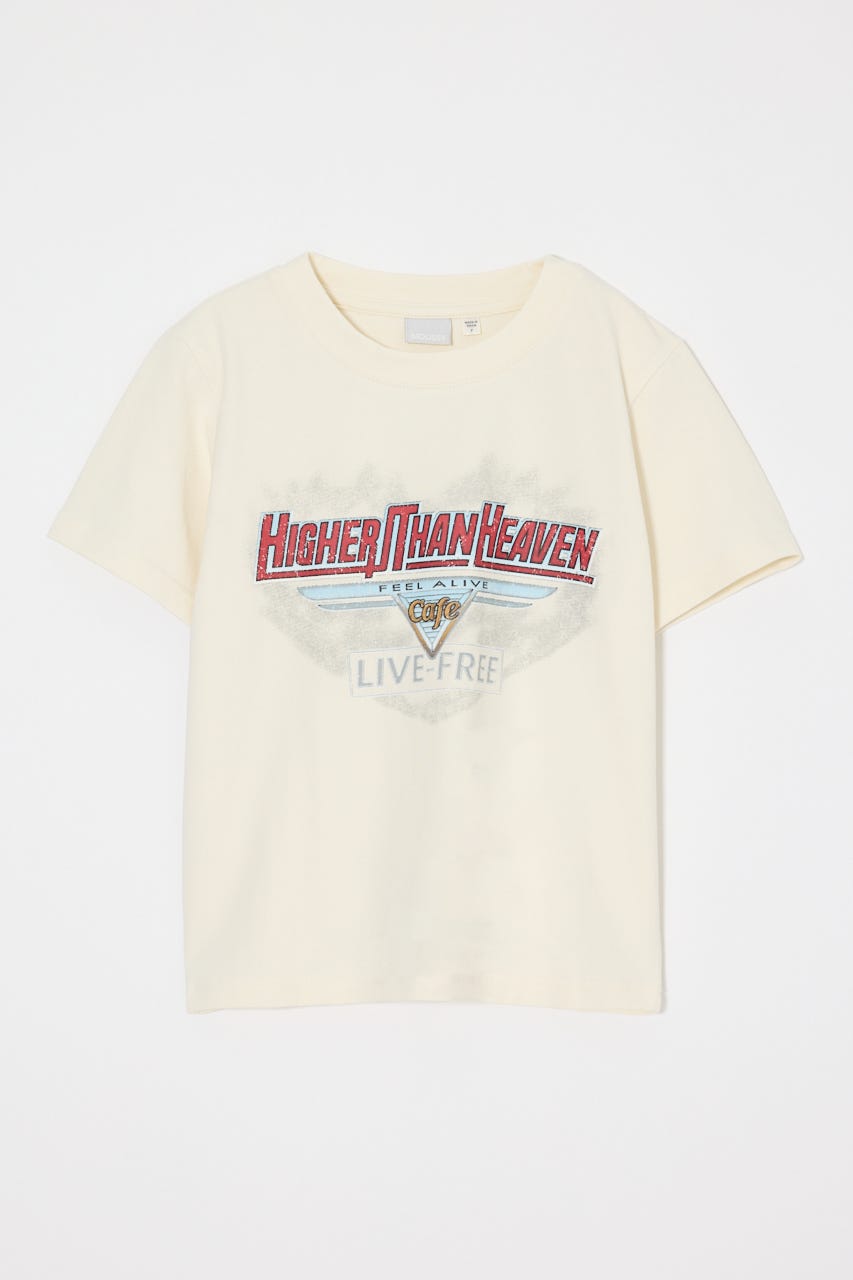 COMPACT ROCK Tシャツ WHT FREE